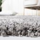 Safavieh Venus Shag Chevron 4" x 6" Grey and Ivory Area Rug, , large