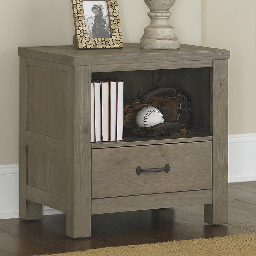 Richlands Furniture Highlands Nightstand in Driftwood, , large