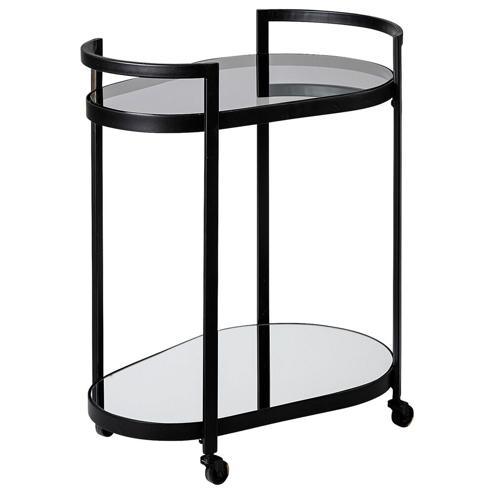 Mercana Eleonore Bar Cart in Black, , large