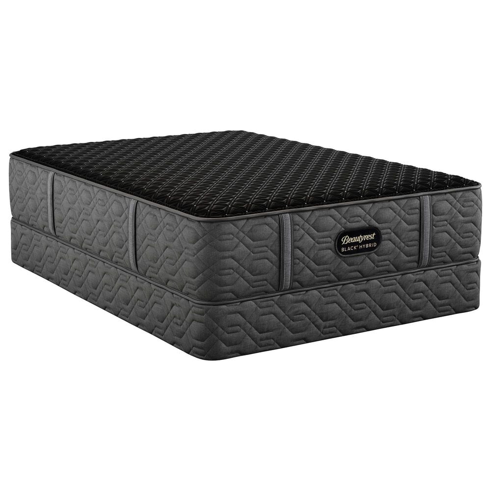 Beautyrest Hybrid Black Series3 Medium Twin XL Mattress with High Profile Box Spring, , large