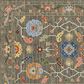 Oriental Weavers Lucca Aztec Floral 3"3" x 5" Grey Area Rug, , large