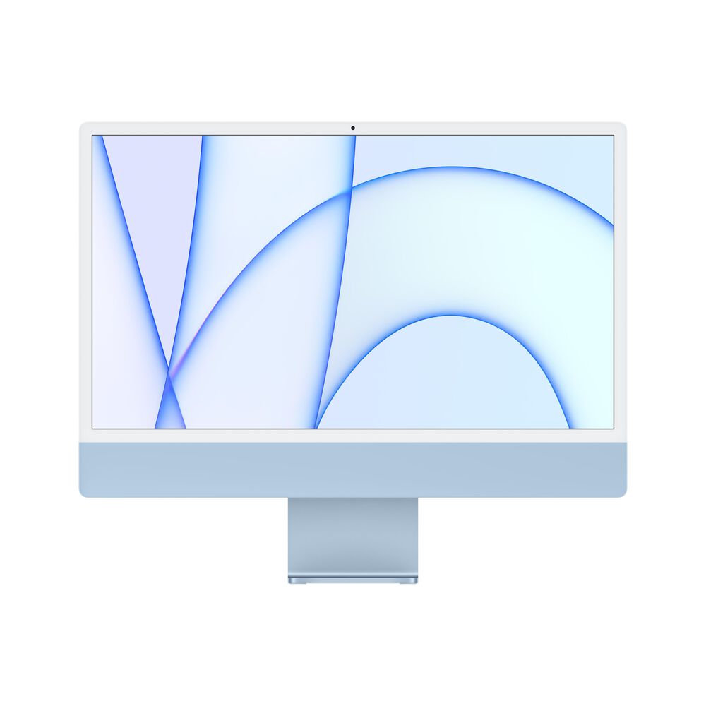 Apple 24" iMac All-in-One Desktop | Apple M1 - 8GB RAM - Apple M1 8-Core - 256GB SSD in Blue, , large