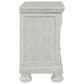 Ashley Robbinsdale King Storage Bed and Two Nightstands in Antique White, , large