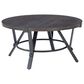 Linon Home Decor Glenroy 3-Piece Occasional Table Set in Charcoal Brown and Charcoal Grey, , large