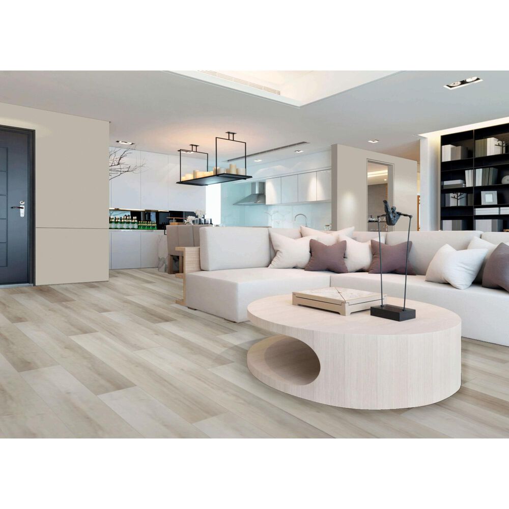 Pergo Extreme Wood Originals Cream 7&quot; x 48&quot; Luxury Vinyl Plank, , large