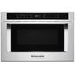 KitchenAid 24" Under-Counter Microwave Oven Drawer in Stainless Steel, , large