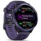 Garmin Forerunner 570 47mm Indigo Aluminum Case with Translucent Imperial Purple Band, , large