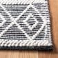 Safavieh Natura NAT477A 2"3" x 8" Ivory and Black Runner, , large