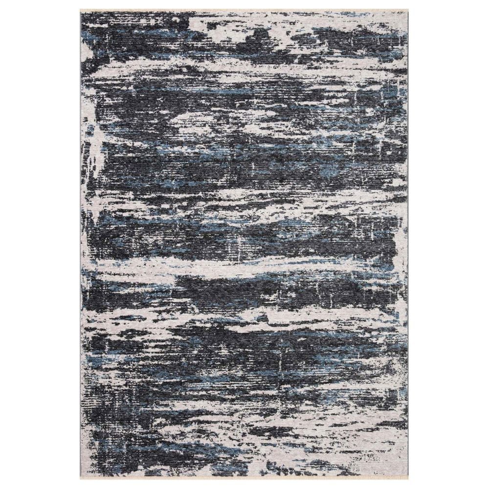 Loloi II Vance VAN-04 2"3" x 3"10" Charcoal and Dove Area Rug, , large
