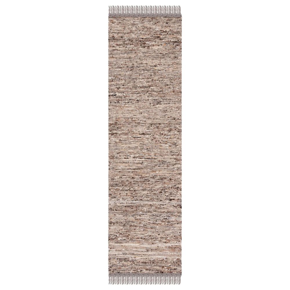 Safavieh Natura NAT327T 2"3" x 8" Brown and Ivory Runner, , large