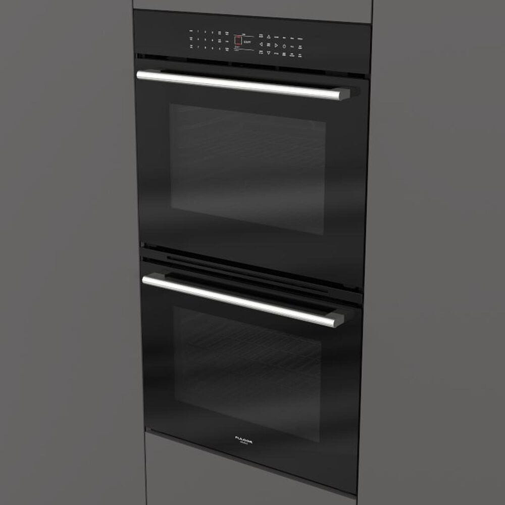 Fulgor Milano 30&quot; Touch Control Double Wall Oven in Black, , large