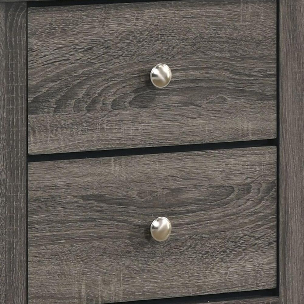 Mayberry Hill Sami 2 Drawer Nightstand in Gray, , large