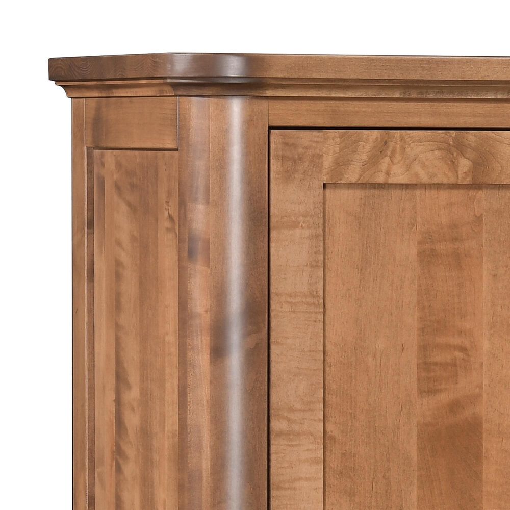 Briarwood Restful Retreat 6 Drawer Gentleman's Chest in Iced Coffee, , large