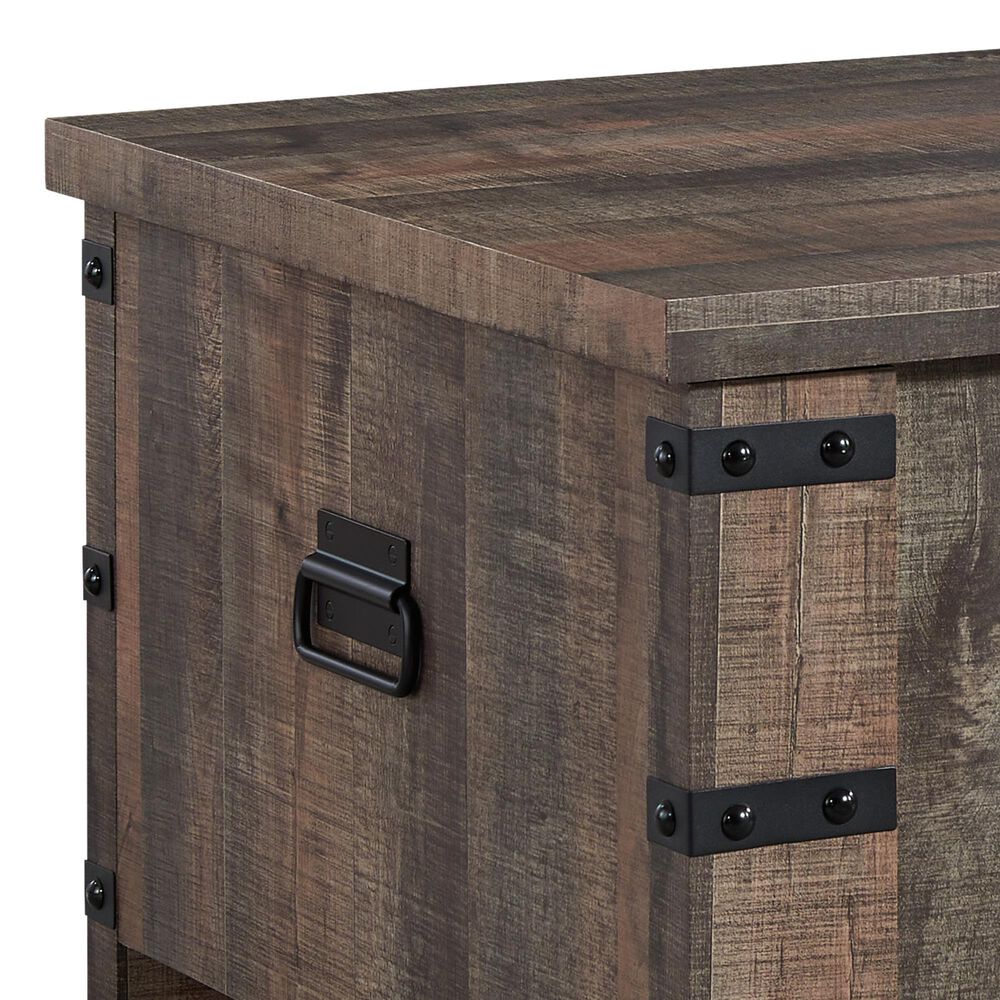 Ashley Hollum Lift-Top Coffee Table in Rustic Brown, , large
