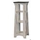 Rustic Imports Large Tower Accent Table in Castello Gray and Brown, , large