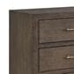 Furniture Worldwide Montclair 3-Piece King Panel Bedroom Set in Embossed Cocoa and Smoked Gold, , large