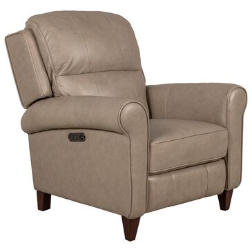 Bassett Elliot Hi Leg Power Wall Recliner in Flax, , large