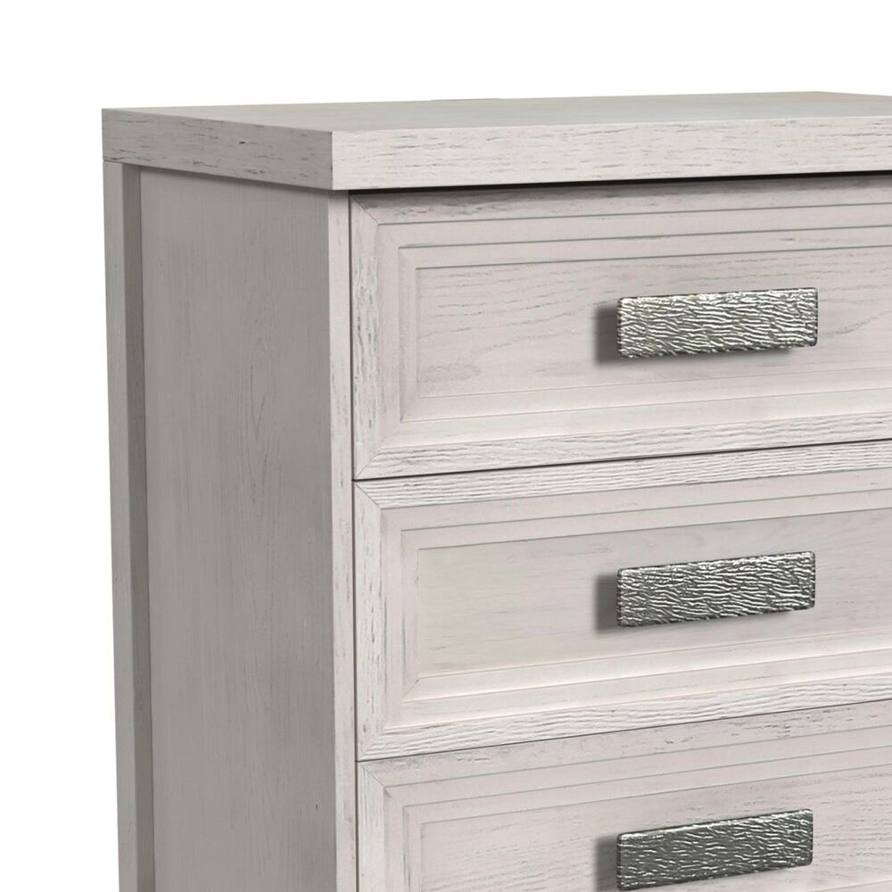 Mayberry Hill Avalanche 3-Drawer Nightstand in Antique White, , large