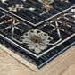 Oriental Weavers Keira Blue and Rust 5"3" x 7"6" Area Rug, , large