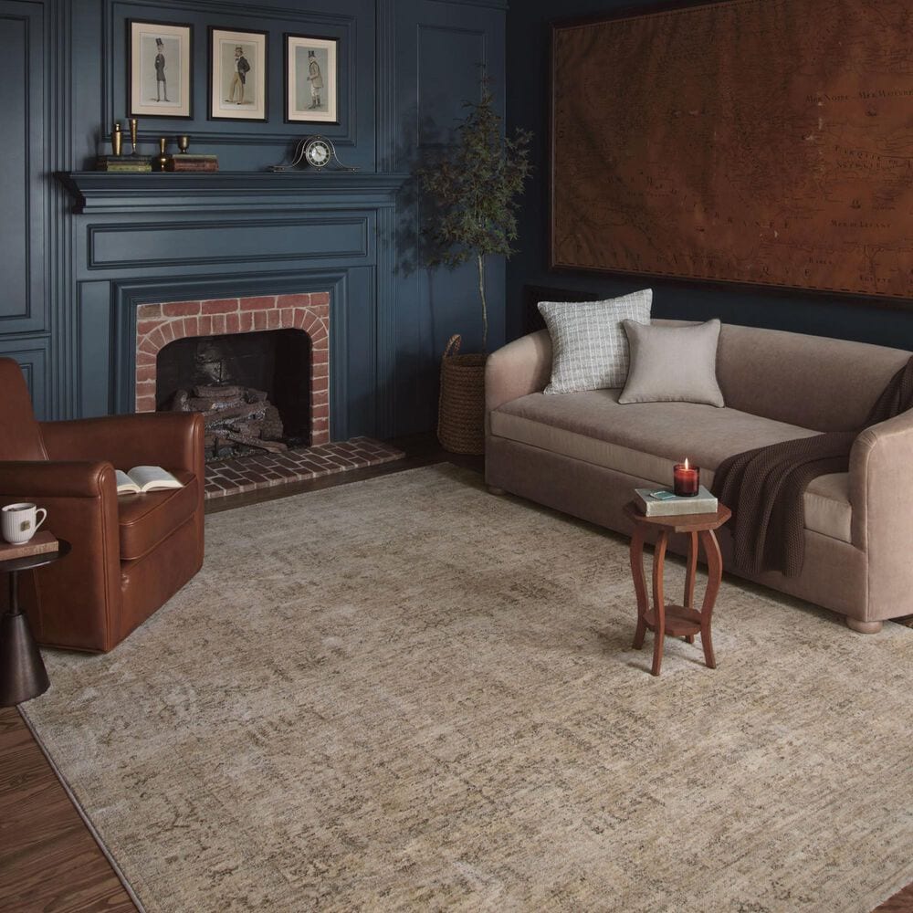 Magnolia Home Junie 9&#39;6&quot; x 13&#39; Oatmeal and Smoke Area Rug, , large