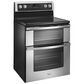 Whirlpool 6.7 Cu. Ft. Freestanding Electric Double Oven Range with Convection in Stainless Steel, , large