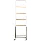 Maple and Jade 61" Industrial Shelving Unit in Black and Natural Brown, , large