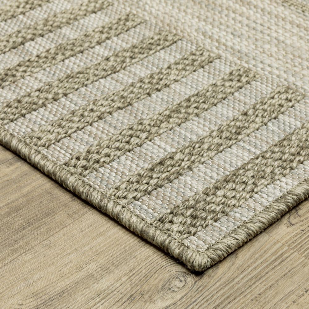 Oriental Weavers Tortuga TR11A 5&#39;3&quot; x 7&#39;3&quot; Beige Area Rug, , large