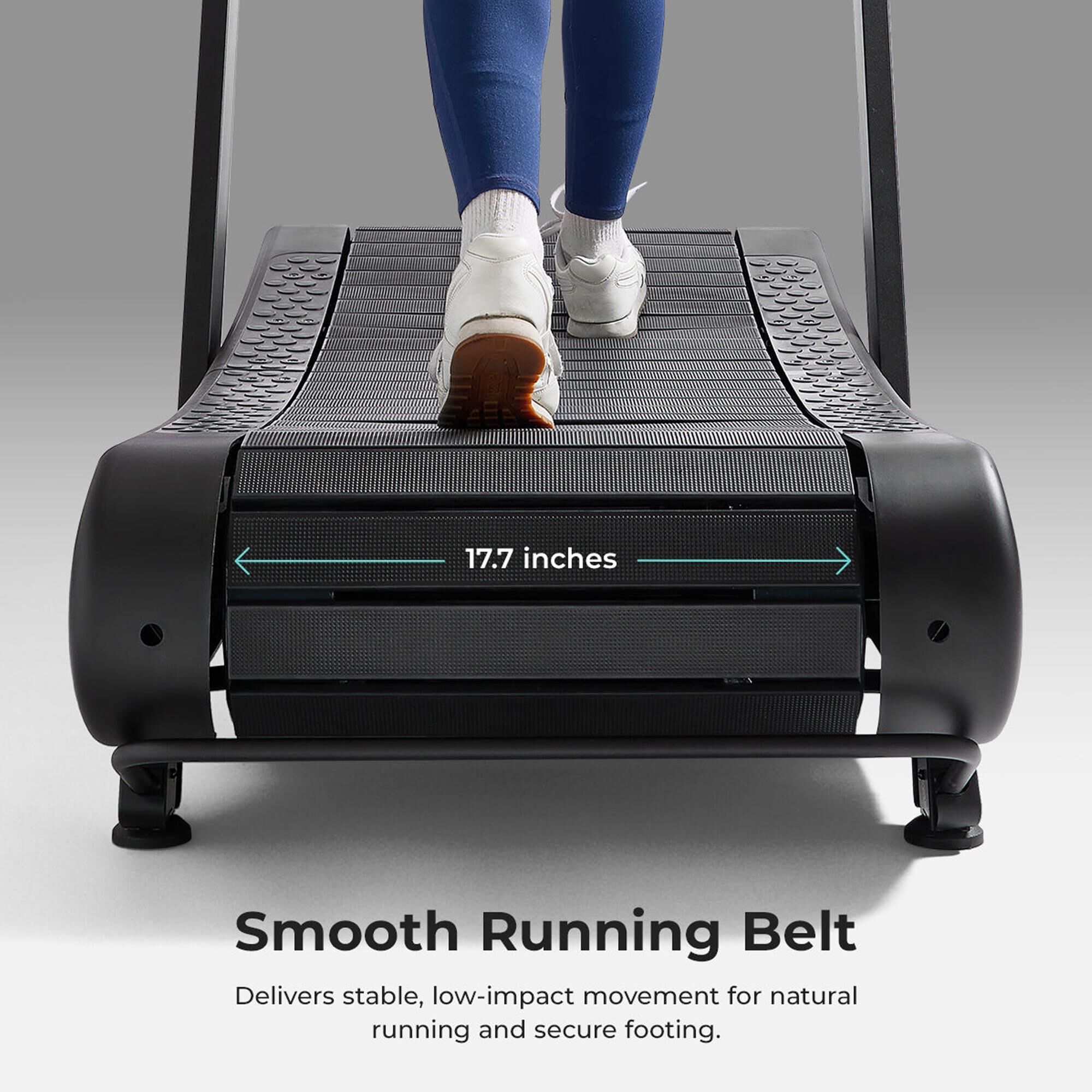 Sunny Health & Fitness Smart Ultra Manual Folding Treadmill in