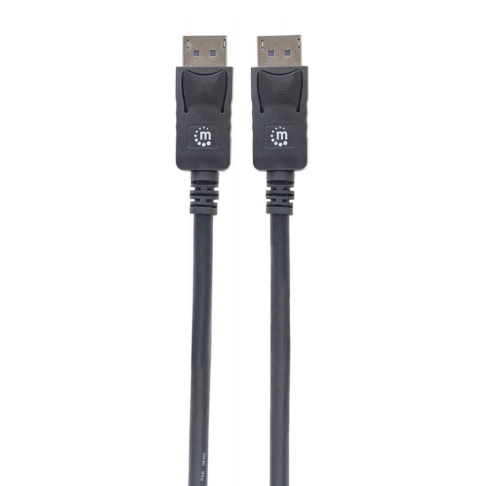 Manhattan 3.3&#39; DisplayPort Monitor Cable in Black, , large