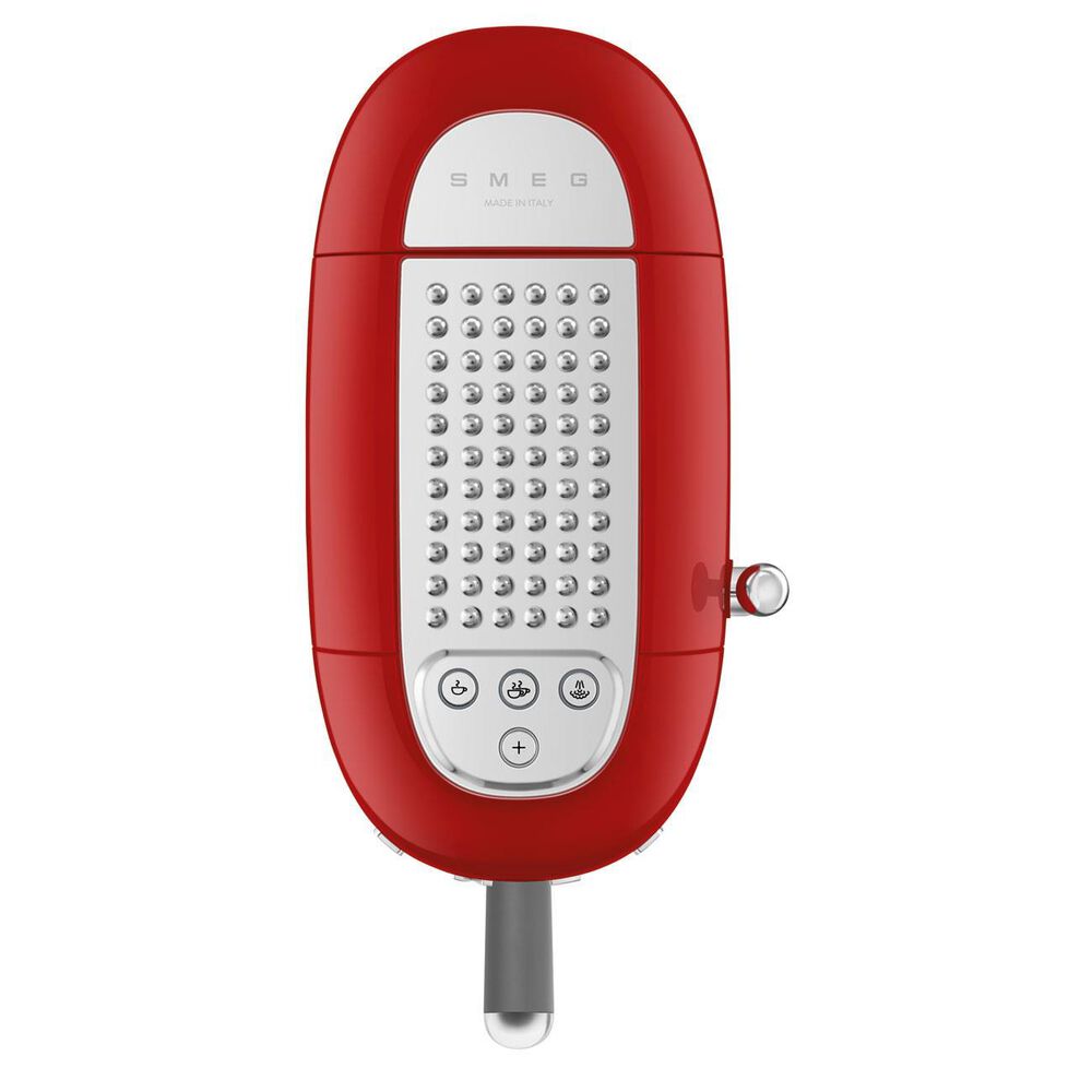 SMEG Espresso Manual Coffee Machine in Red, , large