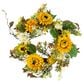 Timberlake 22" Sunflower Wreath in Yellow, Green and White, , large