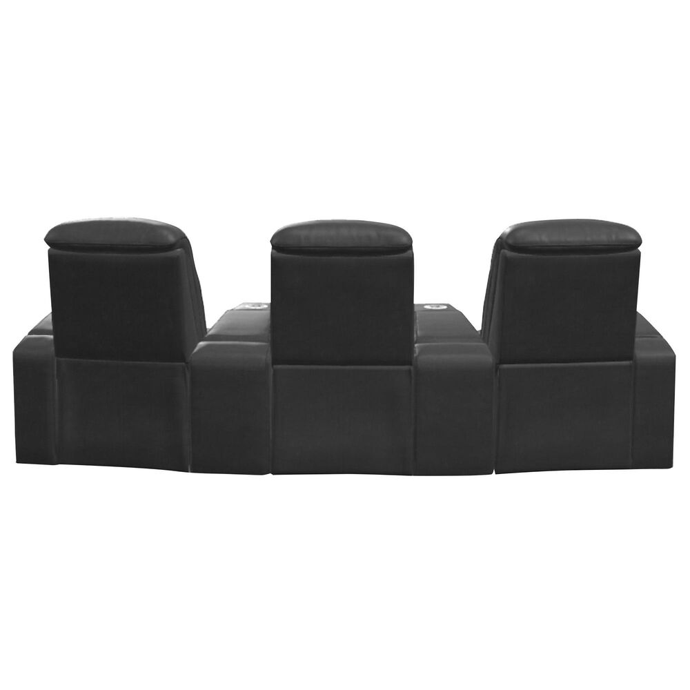 Style Expressions Vertex 3pc triple power Home Theater Seating in Bali Match Spider, , large