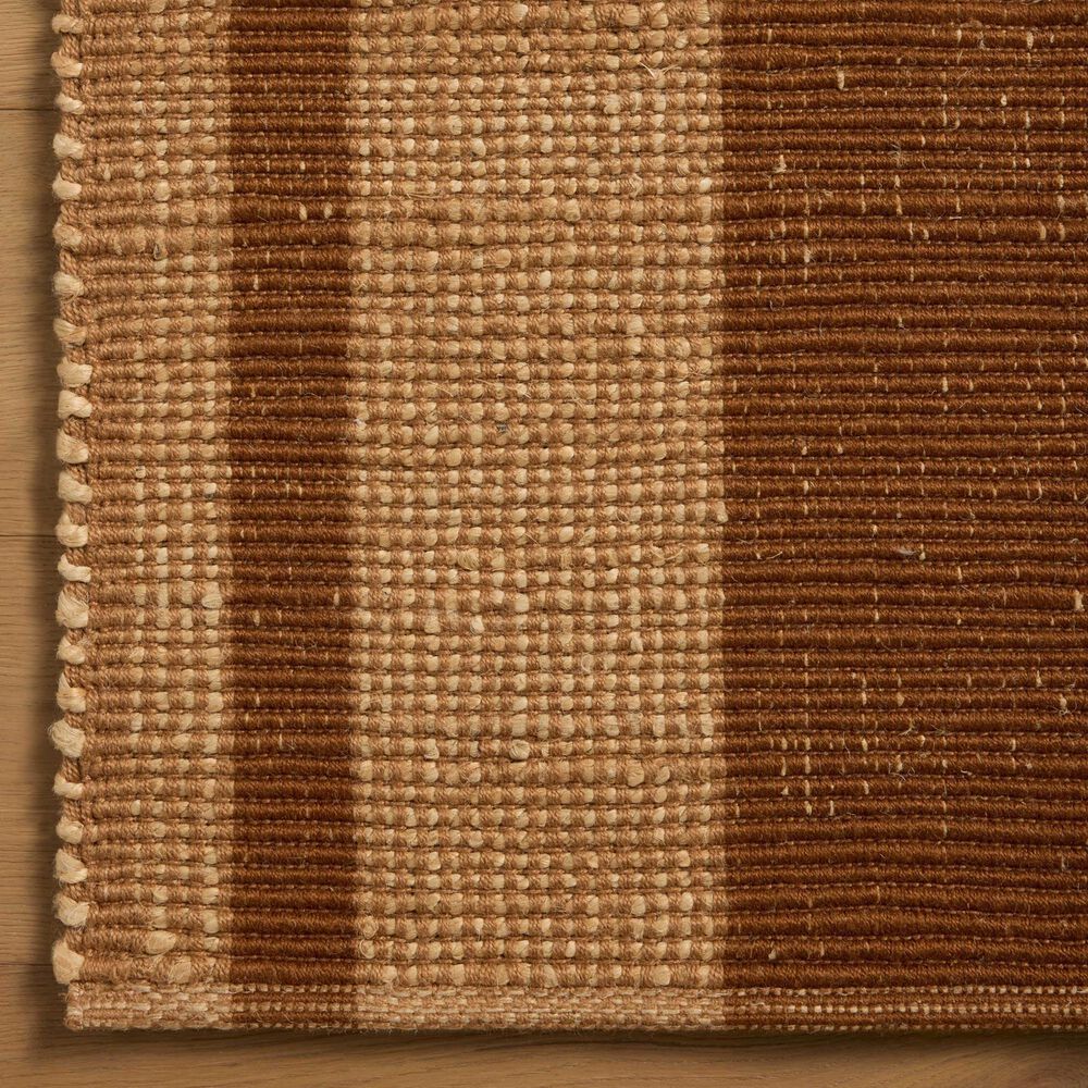 Loloi Weatherstaff Cinnamon and Natural 2'6" x 7'6" Runner, , large