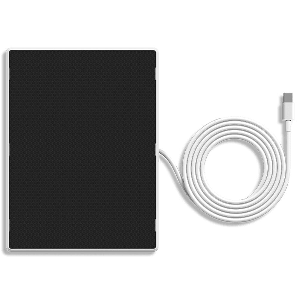 Roku Solar Panel USB-C for Battery Camera and Battery Plus Only in White, , large
