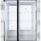 GE Appliances 27.7 Cu. Ft. Side-By-Side Refrigerator with LED Light Walls and Extra Tall Dispenser in Fingerprint Resistant Stainless Steel, , large