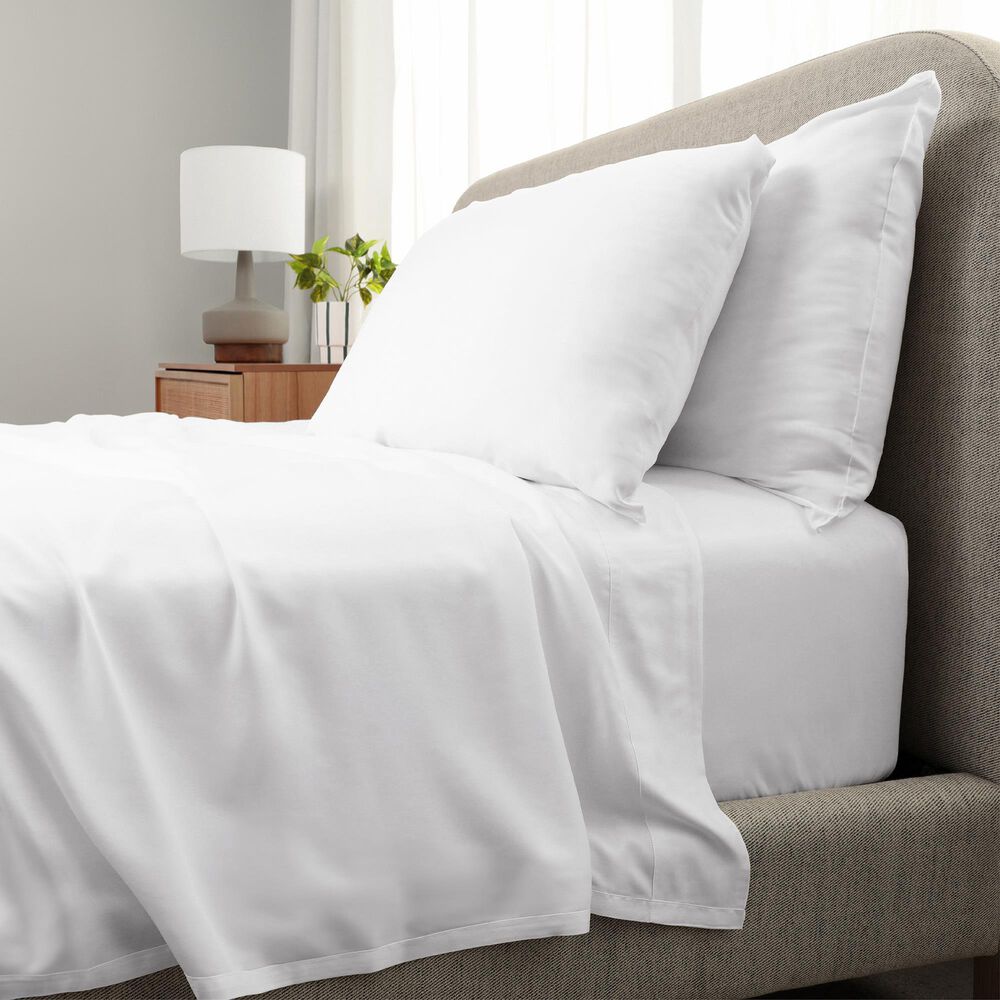 Cariloha Aloha Soft 4-Piece Queen Sheet Set in White, , large