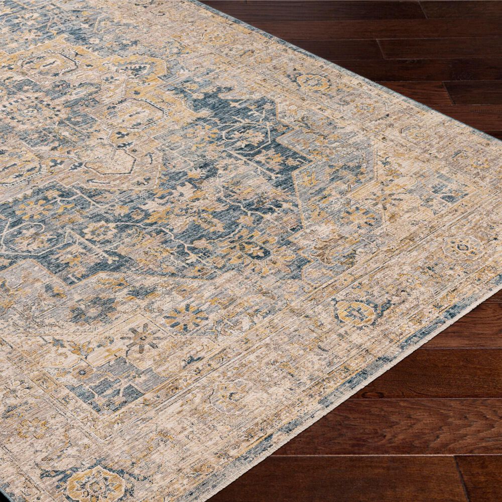 Surya Aspendos 10&#39; x 13&#39;11&quot; Ivory, Tan, Black, Light Gray and Deep Teal Area Rug, , large