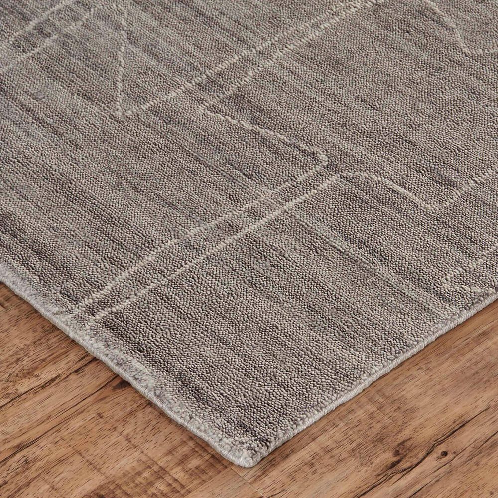 Feizy Lennox 2&#39; x 3&#39; Taupe and Ivory Area Rug, , large