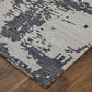 Feizy Zarah 2"6" x 10" Ivory and Charcoal Runner, , large
