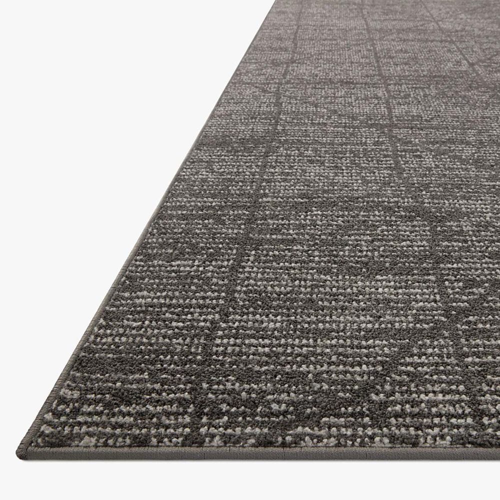 Loloi II Kamala 4&#39; x 6&#39; Charcoal and Ivory Area Rug, , large