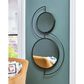 Ashley Shayham Accent Wall Mirror in Black, , large