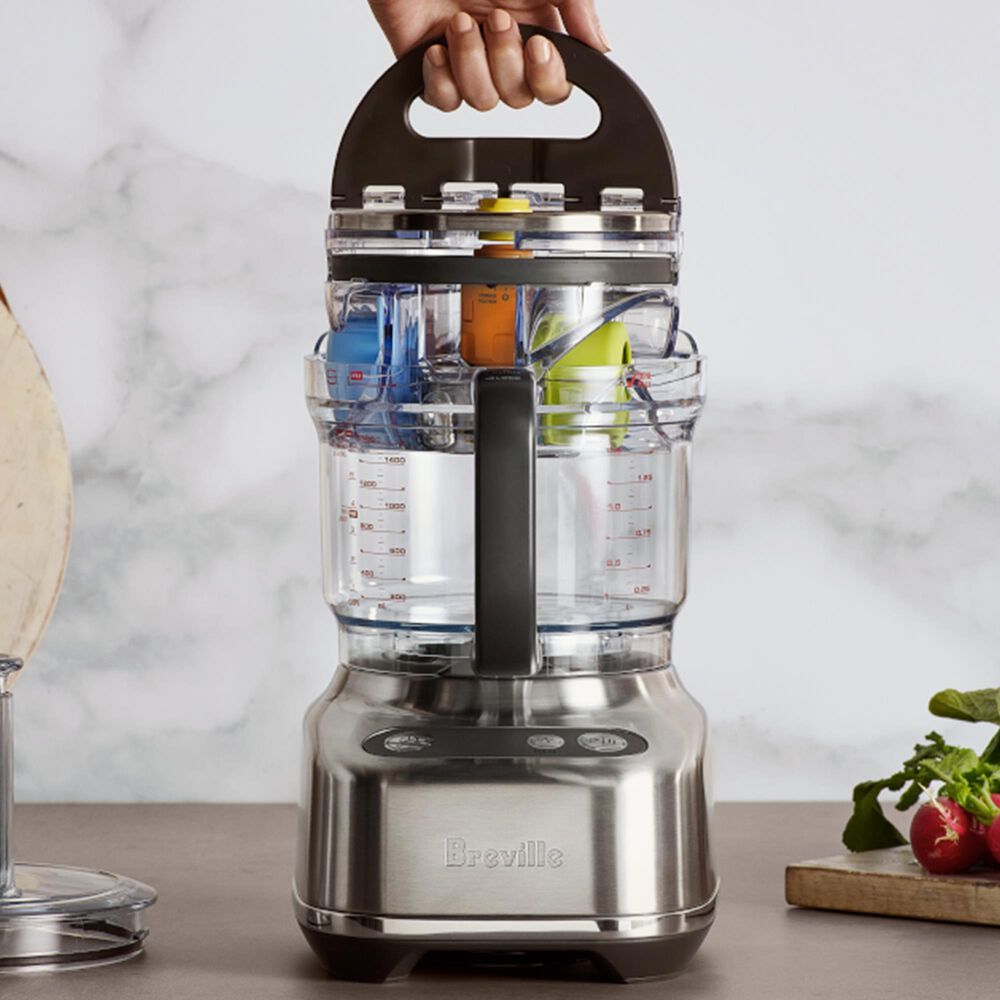 Keystone Sous Chef 9-Cup Food Processor in Brushed Stainless Steel, , large