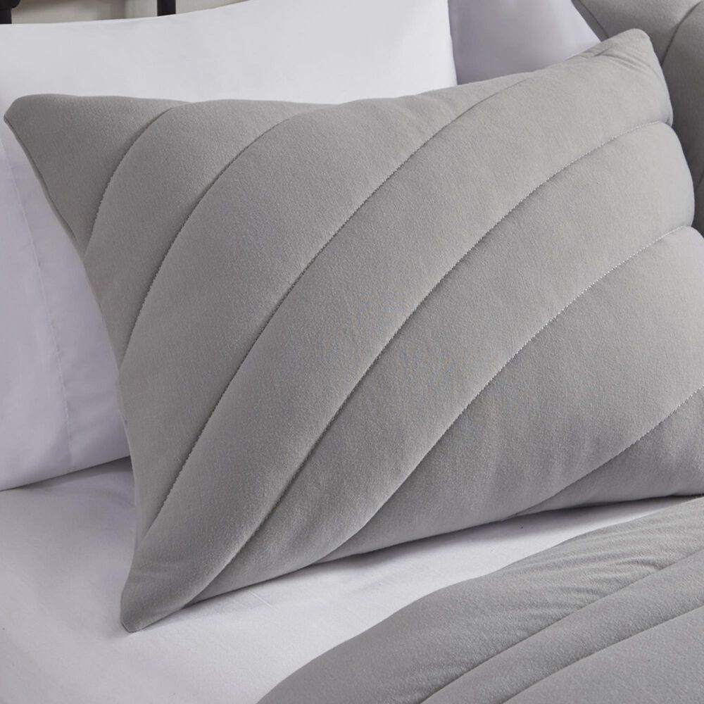 Hampton Park Juniper 3-Piece Full/Queen Comforter Set in Grey, , large