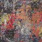 Safavieh Monaco MNC266M 4" x 5"7" Blue and Orange Area Rug, , large