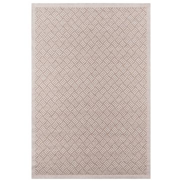 Momeni Como COM-4 10" x 13" Tan Area Performance Rug, , large