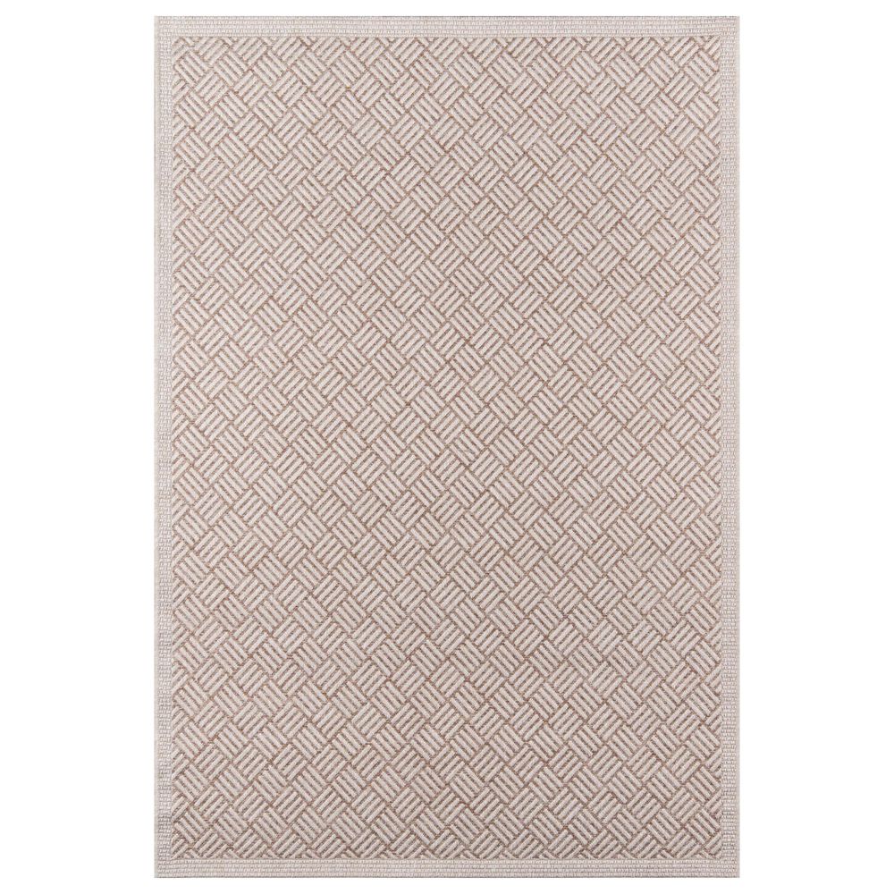 Momeni Como 9'10" x 13'2" Tan Indoor/Outdoor Area Rug, , large