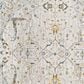 Surya Dresden Taupe, Off-White, Dusty Sage, Deep Teal, Olive, Light Gray and Mustard 7"10" Round Area Rug, , large