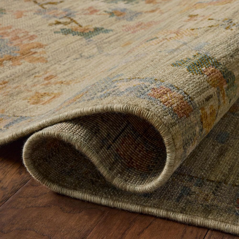 Loloi Reign Sage and Multicolor 6' x 9' Area Rug, , large