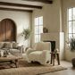 Safavieh Randal Accent Chair in Light Brown, , large