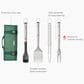 Joseph Joseph GrillOut 4-Piece BBQ Tool Set with Storage Case in Stainless Steel, , large